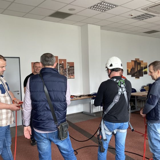 Szkolenie z bezpieczeństwa wykonywania prac na wysokości